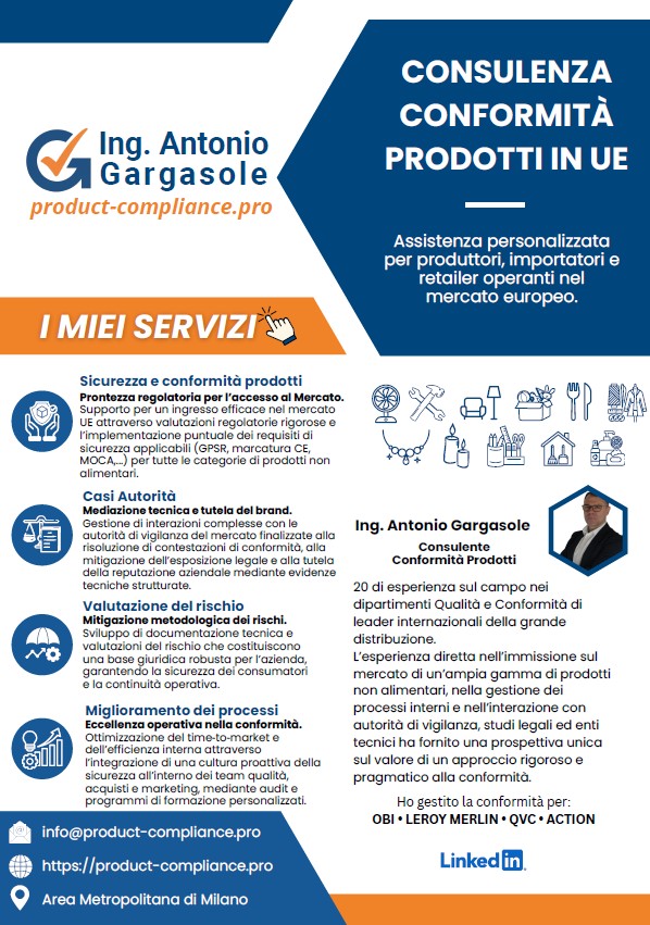 Brochure dei servizi di consulenza